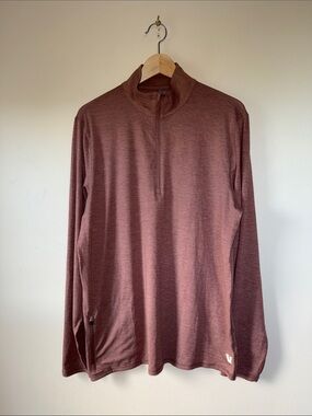 Vuori Ease Performance Half Zip 2.0 - Men's Large